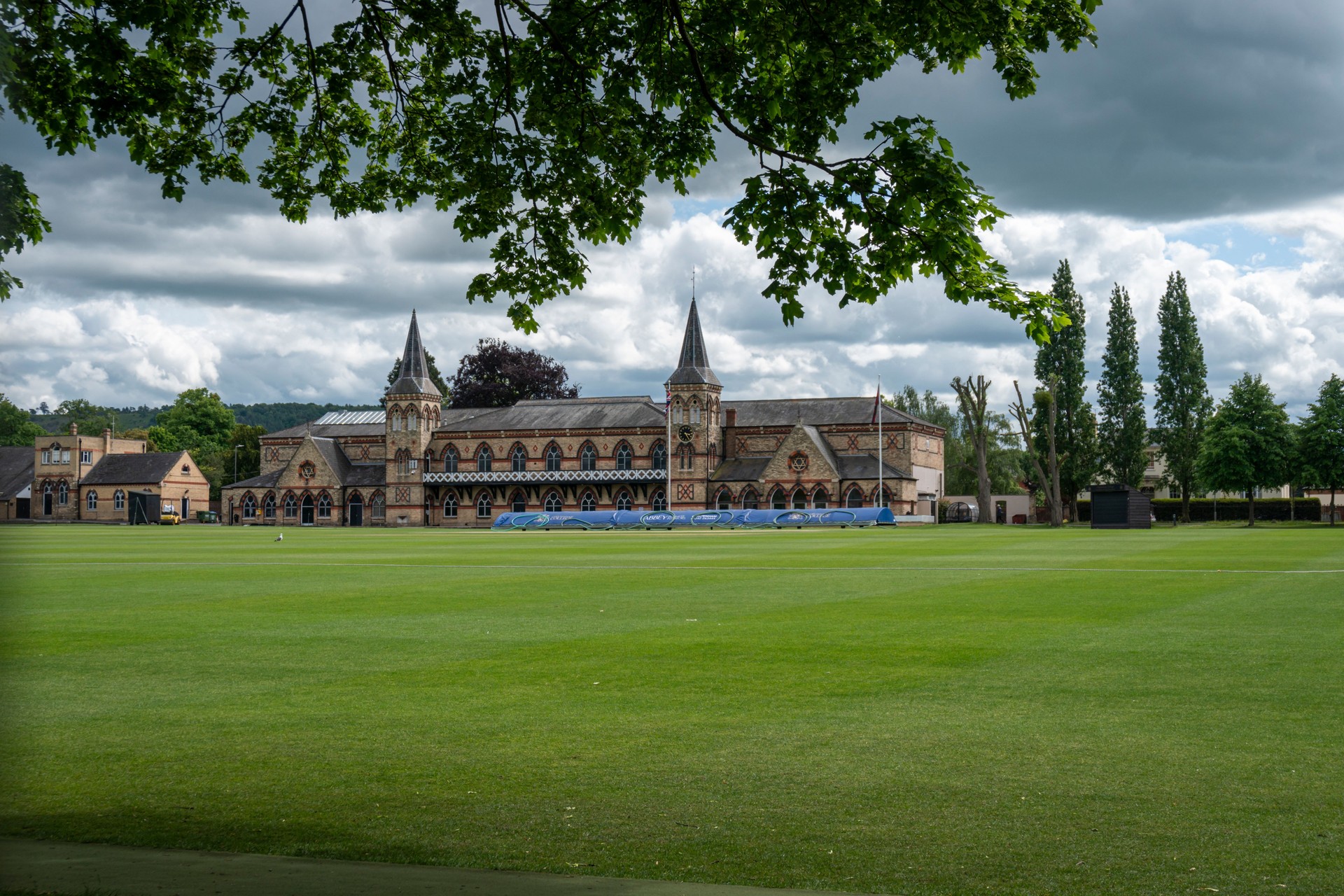College Ground in Cheltenham, Gloucestershire, UK
